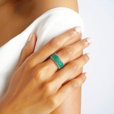 Emerald stone Band