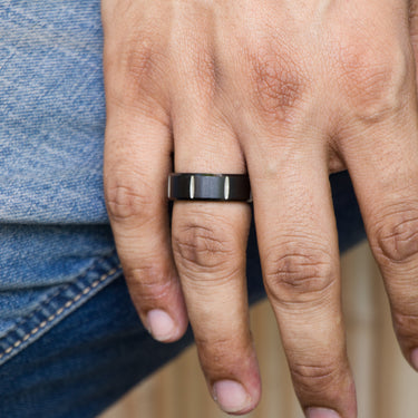 Black Accent Band for men