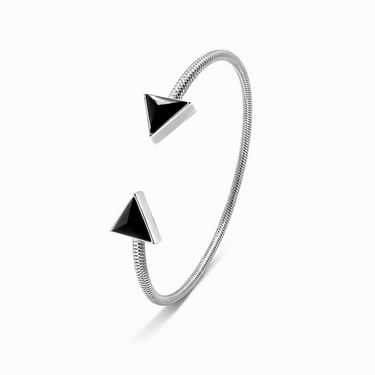 Flexi Cuff bangle in  sterling silver