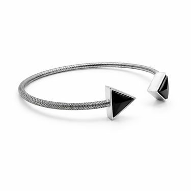 Flexi Cuff bangle in  sterling silver