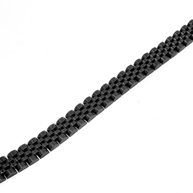 Men's Watch link Bracelet in Black