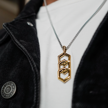Hexa tag pendant