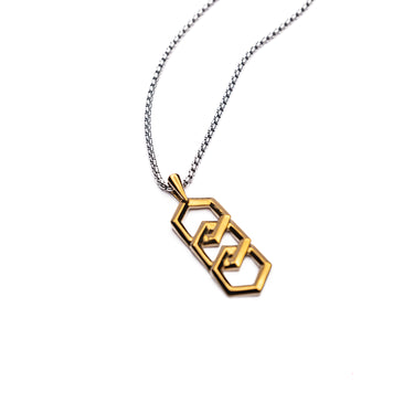 Hexa tag pendant