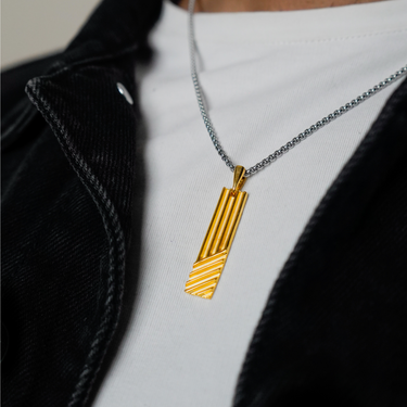 Linear Bar Pendant in Oxidized finsih