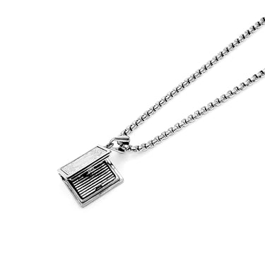 Secret Book Pendant chain