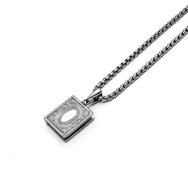 Secret Book Pendant chain