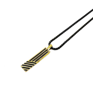 Linear Bar Pendant in Oxidized finsih