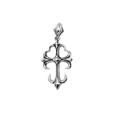 Sterling silver Cross Chain pendant