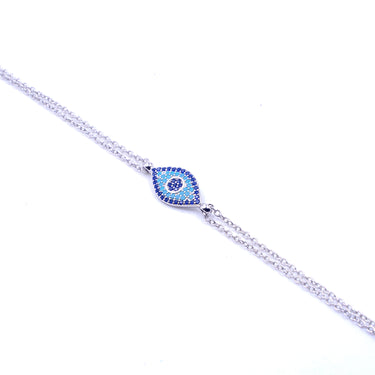 Evil eye Multi stone Bracelet