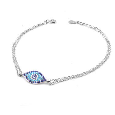 Evil eye Multi stone Bracelet
