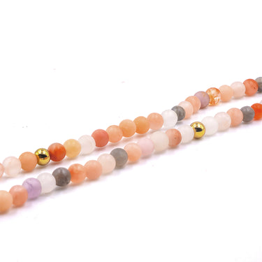Natural ,Mix moonstone Gemstone wrap bracelet