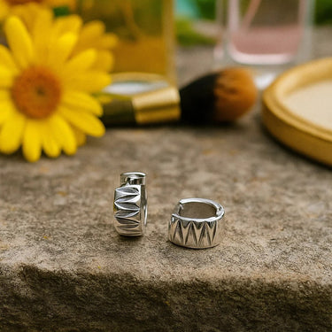 Pyramid mini Bali Earrings