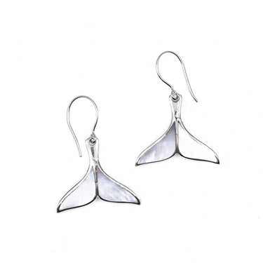 Whale Tail Shell Earrings