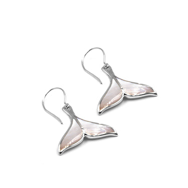 Whale Tail Shell Earrings