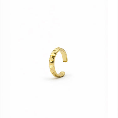 Pyramid Ear Cuff - Gold finish