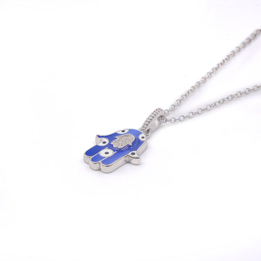 Hamsa hand Diamond Pendant