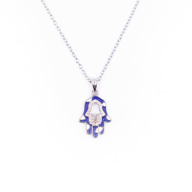 Hamsa hand Diamond Pendant
